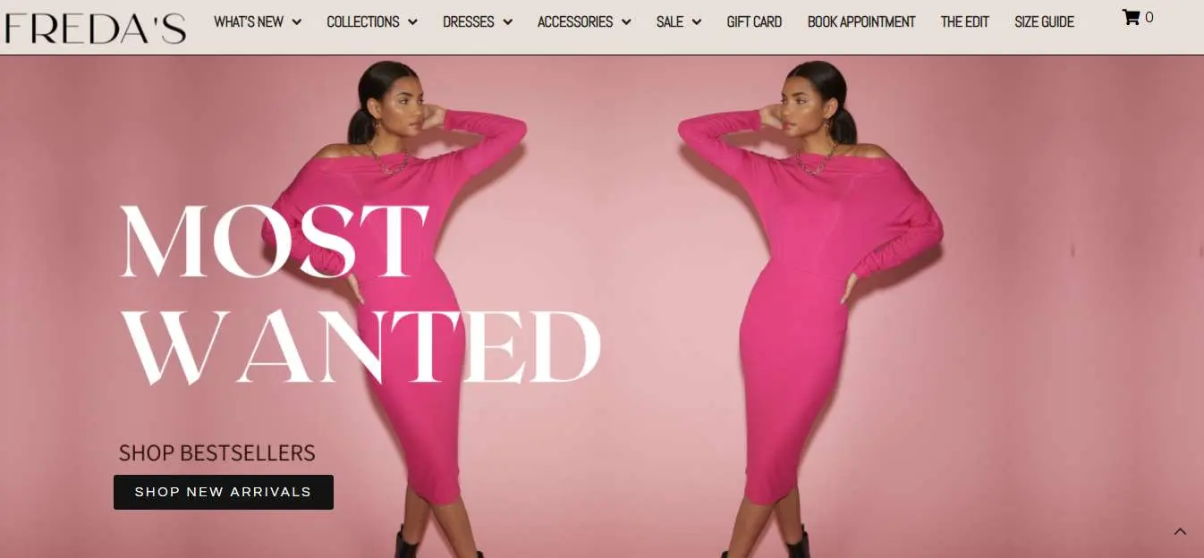 Fashion e-commerce website